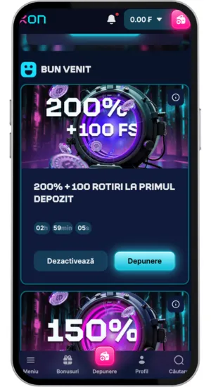 Activează bonusul