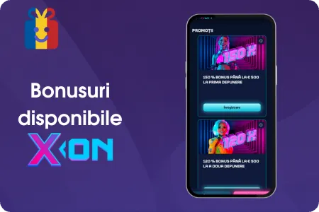bonusuri sunt disponibile la Xon Bet