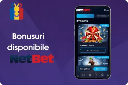bonusuri sunt disponibile la NetBet 
