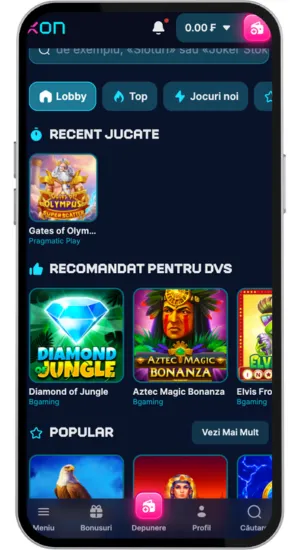 Începe să joci jocurile bonus